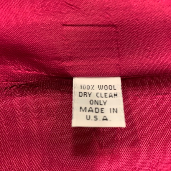 Florence Cromer Fashion Strapless Wool Dress Sz 4 - Picture 5 of 5